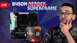 AO VIVO! Steel Legend da SUPERFRAME? O que ser isso? B450M Superframe