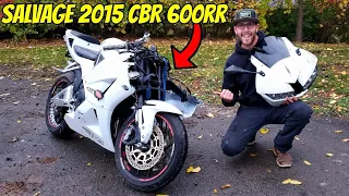Buying a SALVAGE 2015 CBR 600RR from Auction!