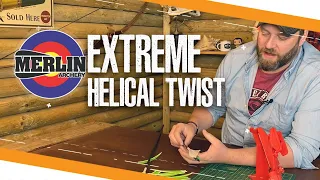 How to get an Extreme Helical Twist on your feathers