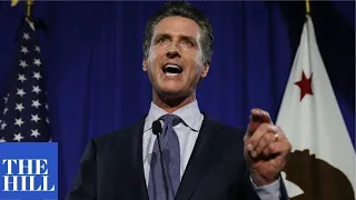 California Gov. Gavin Newsom holds COVID-19 briefing