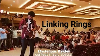 Funny Linking Rings magic by Mysterious Kayden