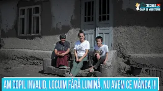 Am copil invalid, locuim fără lumină, nu avem ce mânca !!!