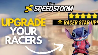 How to Upgrade & Star Up Racers In Disney Speedstorm