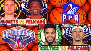 PPR: Shorthanded Pelicans Lose 107-97 to Boston, Drops 3rd Straight