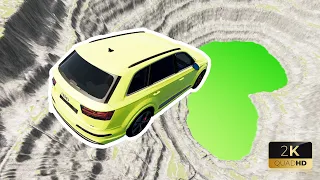 Cars vs Leap of Death BeamNG.drive: Epic Challenges and Intense Action #855