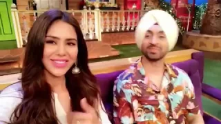 Super Singh Diljit Dosanjh& Sonam Bajwa full enjoy The Kapil Sharma Show|