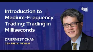 Introduction to Medium-Frequency Trading (Trading in Milliseconds) | By Ernest Chan