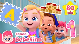 ¡Juguemos y Aprendamos con Bebefinn! | Regreso a Clases🏫 | Bebefinn Canciones Infantiles