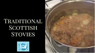 Traditional Scottish Stovies. Recipe & Cook with me :)
