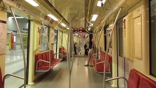 2015.07.08. - Utazás az M4-es metróval Budapesten (Kelenföld vasútállomás - Keleti pályaudvar)