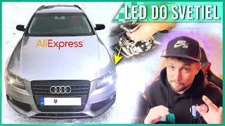 🚙  LED Žiarovky z Aliexpressu / Audi A4 b8 / Tuning /