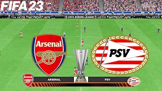 FIFA 23 | Arsenal vs PSV - UEFA Europa League - PS5 Gameplay