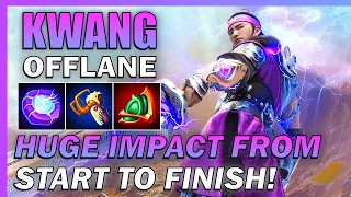 Play Kwang like this to HAVE HUGE IMPACT on the entire game! - Predecessor Offlane Gameplay