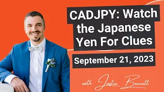 CADJPY: Watch the Japanese Yen Index for Clues