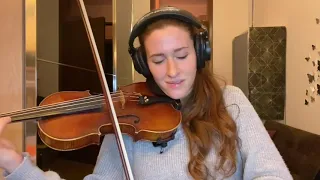 Once upon a December, violin cover