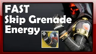 FAST Skip Grenade Hunter Build - Destiny 2