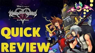 Kingdom Hearts Dream Drop Distance Review (Quick Reviews)