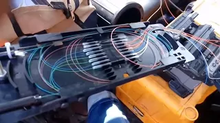Optical Fiber Cable splicing and Routing