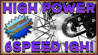 BBSHD proof IGH? The Revolute HUB1 6 speed Internally Geared Hub for High Power Ebikes