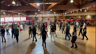 Space In My Heart   -- Line Dance Demonstration with Maggie Gallagher in France