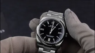 Rolex Oyster Perpetual 36 Black Dial 126000 2020 Novelty Unboxing Video