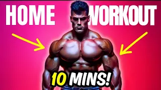 HOME WORKOUT - Effective Workout In Just 10 Minutes!