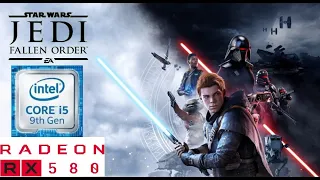 Star Wars Jedi: Fallen Order- I5-9400F RX 580 8GB 16GB RAM