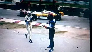 Formula 1 FIGHT/BOXING AT GERMAN GP - NELSON PIQUET (HOCKENHIEM) - FUNNY