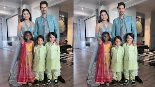 Sunny Leone's adopted Daughter Nisha Kaur looks so Beautiful in her First Indian Wedding with Sunny