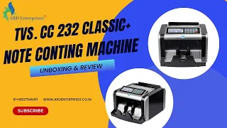 TVS 232 Classic plus Note counting  machine#ytshorts #counting-machine.