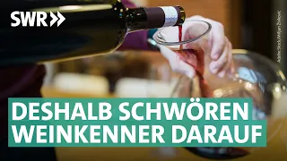 Wein dekantieren – wie atmet er richtig? | Marktcheck SWR