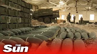 Russian troops abandon ammunition, mortar shells as they pull out of Kherson region