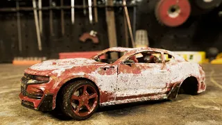 Restoration Of Chevrolet Camaro Car And Results Beyond Imagination