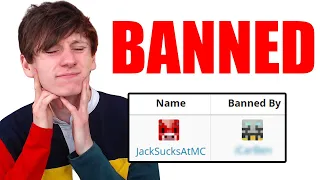 I've been banned on my own Minecraft server & can't get unbanned