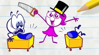 Wanderful Troubles for Pencilmate! -in- TRAGIC WAND - Pencilmation Cartoons