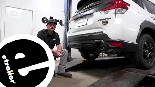 etrailer | Curt Class III Trailer Hitch Installation - 2022 Subaru Forester