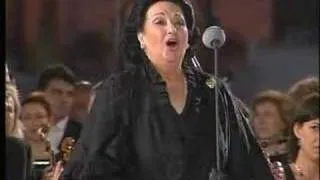 Montserrat Cavallé canta a Benedicto XVI