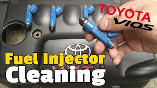How To Remove and Clean FUEL INJECTOR | Paano Maglinis ng Fuel Injector | TOYOTA VIOS YARIS
