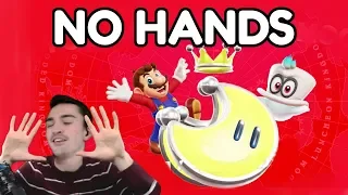 I beat Super Mario Odyssey WITHOUT MY HANDS