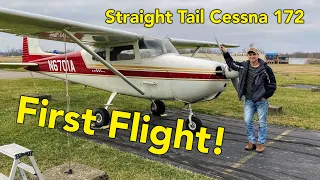 My First Flight In The 65 Year-Old Cessna Airplane I Bought For $25,000