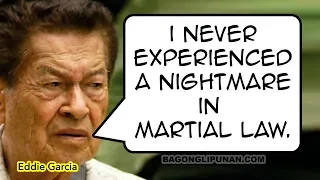 Eddie Garcia talks about his Martial Law experience