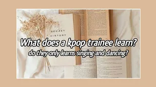 What does a Kpop Trainee learn? || Kpop Trainee Life & More || It's Ohu