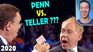 Magician REACTS to PENN TRICKING TELLER (?!?) on Penn and Teller FOOL US 2020
