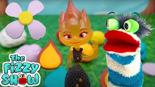 Fizzy Crafts Clay With Disney's Elemental Ember And Wade | Fun DIY For Kids