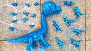 Cleaning up Dinosaurus Jurassic world evolution Dog T-rex Pteranodon Brachiosaurus Dinosaur