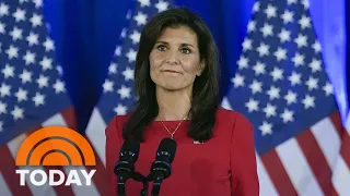 Full video: Nikki Haley suspends 2024 campaign, Trump responds