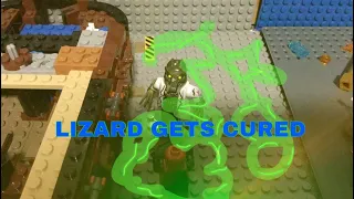 LEGO The lizard gets cured scene [Spiderman no way home stop motion]