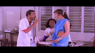 Sadhu Kokila Admits in Mental Hospital | Hello Yama Kannada Movie Part-6