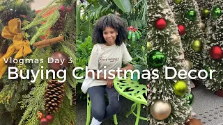 Christmas Decor Shopping | Vlogmas Day 3