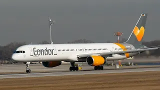 Condor 757 departure at Munich (MUC/EDDM)